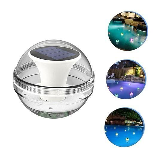 Colorful Floating Lamp for Bathtub, Pool and Festive Decoration