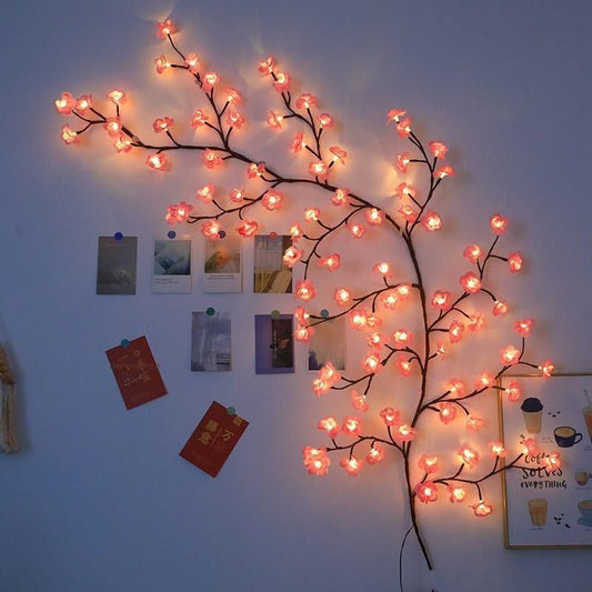 Decorative LED Tree Branch Lights for Bedroom, Living Room and Festive Décor