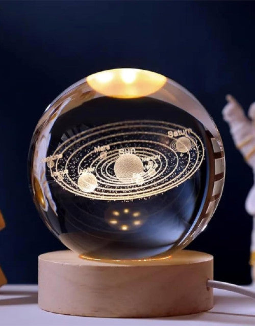 Premium Quality Crystal Ball LED Base Multi Color Light Effects
