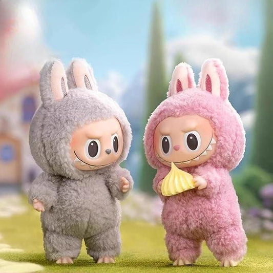 mall Labubu Toy Figure with Cheeky Smile and Unique Design