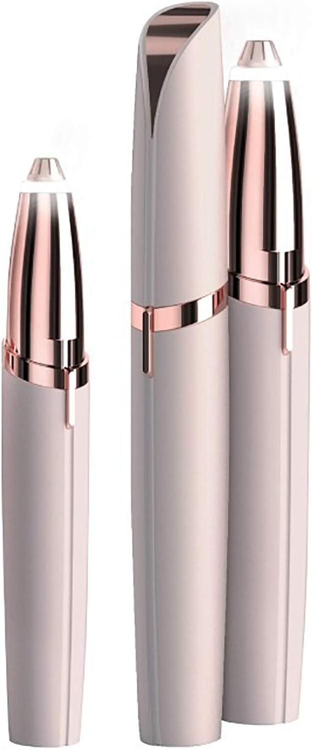 Flawless eyebrow trimmer for women and men - precision grooming tool for eyebrow shaping and nose hair trimming