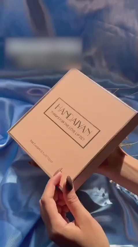 Long-lasting, waterproof matte lipstick collection in travel-friendly packaging